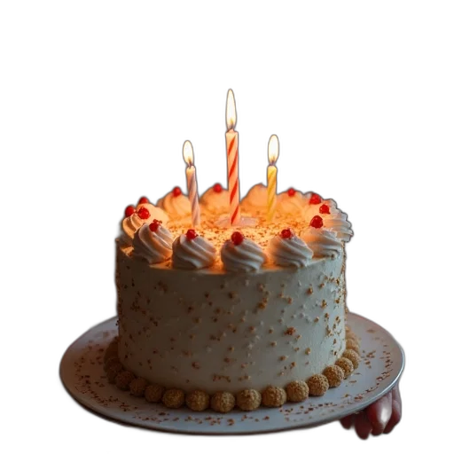 crown, hat, food, 3d render transparent PNG cut-out