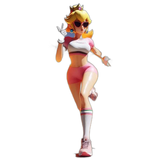 dress, staff, concept art, 3d render transparent PNG cut-out