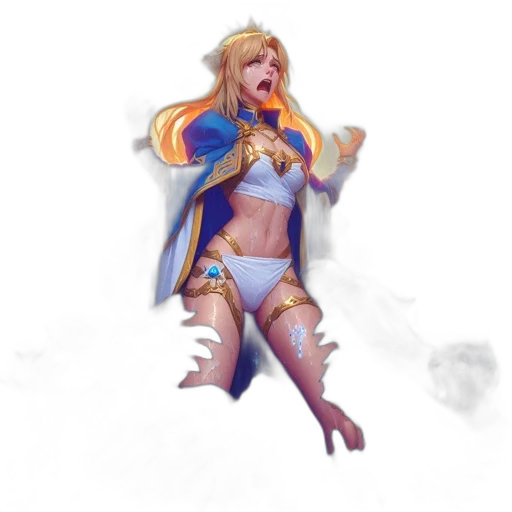 staff, fantasy art, concept art, pixel art transparent PNG cut-out