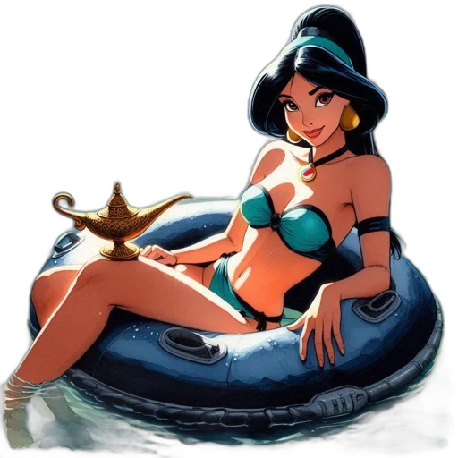 jewelry, concept art, cartoon, comic book art transparent PNG cut-out