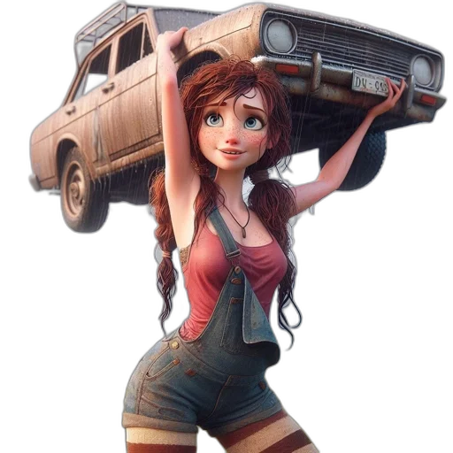 car, dress, weapon, robot transparent PNG cut-out