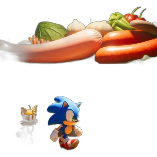 food, hat, concept art, 3d render transparent PNG cut-out