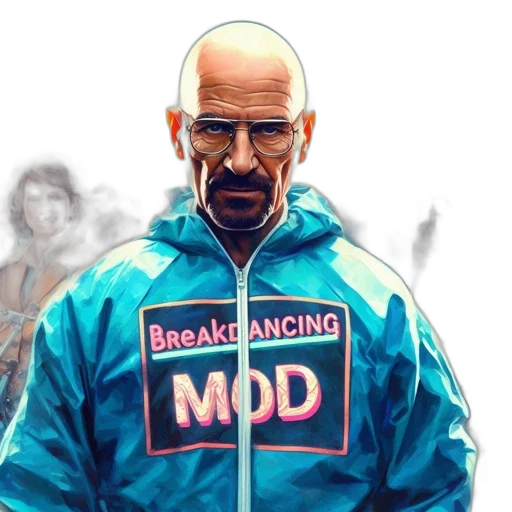 jacket, concept art, comic book art, photorealistic transparent PNG cut-out