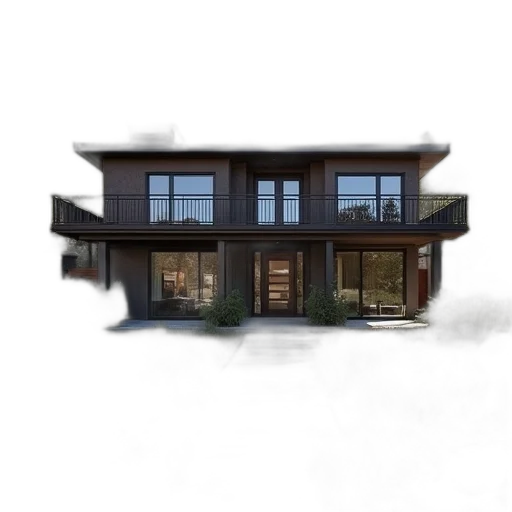 building, 3d render, photorealistic, concept art transparent PNG cut-out