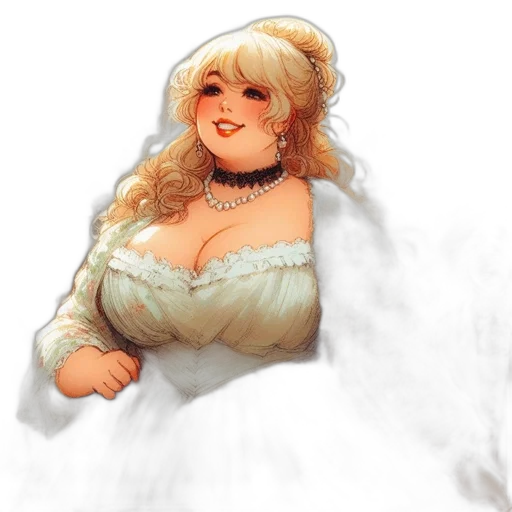 dress, fantasy art, pixel art, concept art transparent PNG cut-out