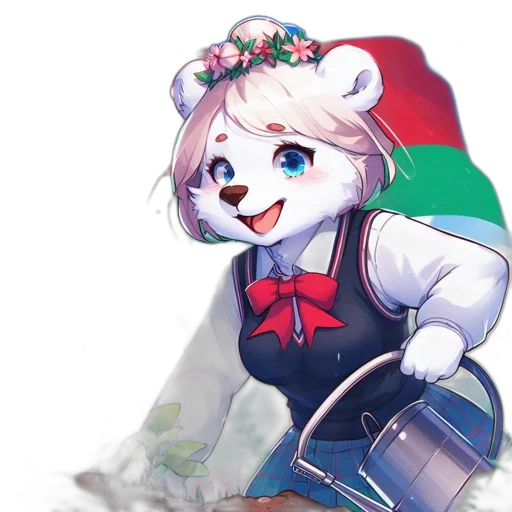 staff, robot, face, weapon transparent PNG cut-out