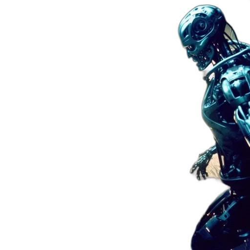robot, cyberpunk, concept art, 3d render transparent PNG cut-out