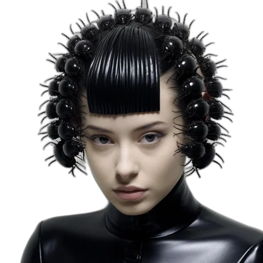 hair, crown, creature, jewelry transparent PNG cut-out