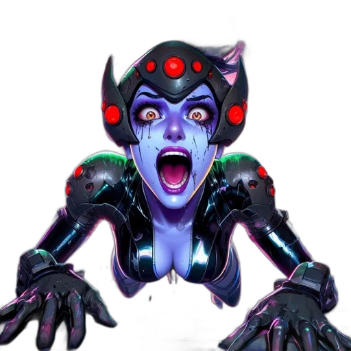 robot, creature, concept art, fantasy art transparent PNG cut-out