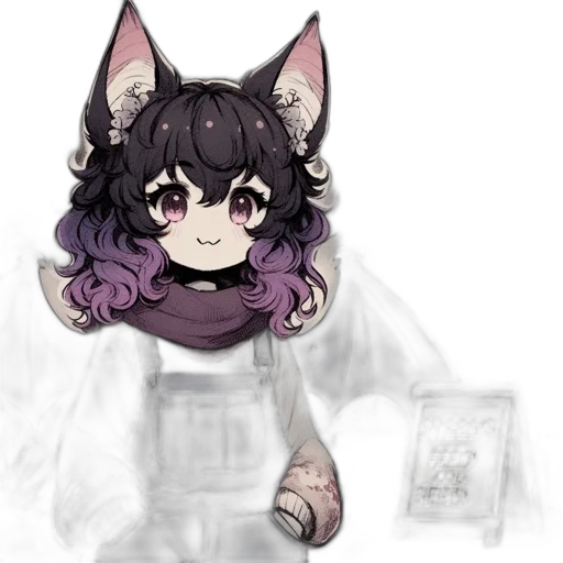 staff, mask, creature, face transparent PNG cut-out