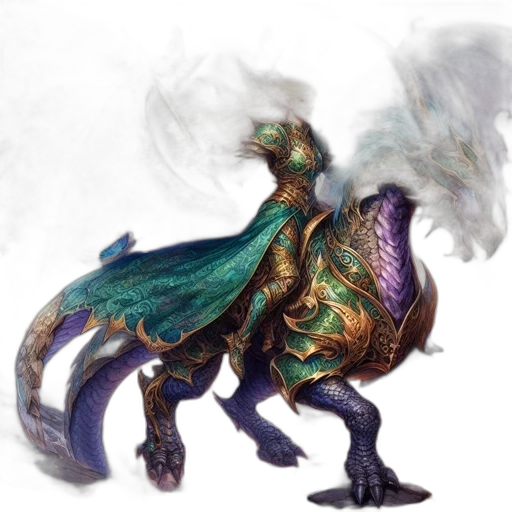dragon, creature, animal, weapon transparent PNG cut-out