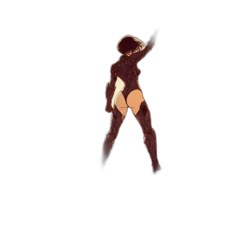 staff, weapon, dress, robot transparent PNG cut-out