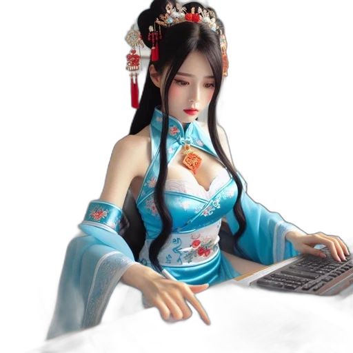 staff, 3d render, fantasy art, concept art transparent PNG cut-out