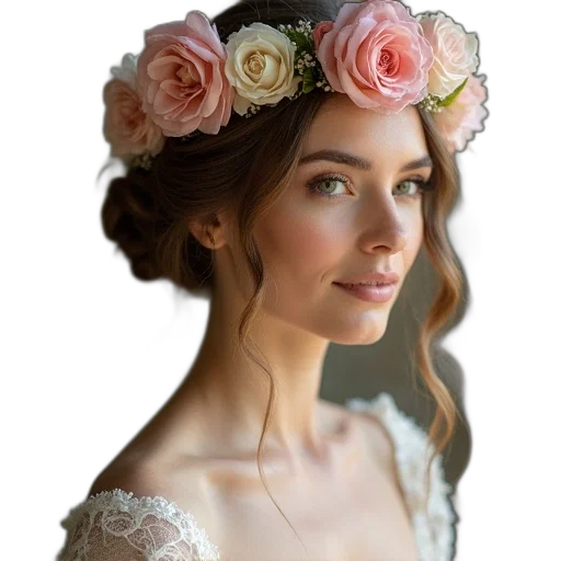 crown, jewelry, face, dress transparent PNG cut-out