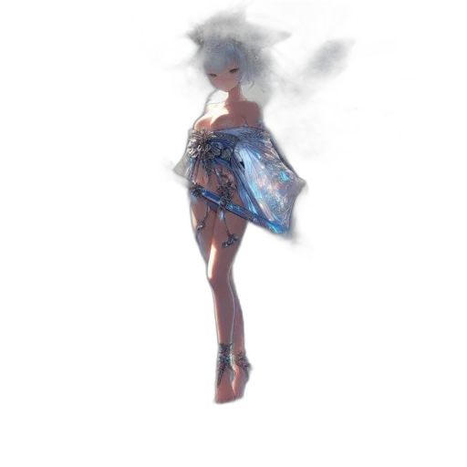 dress, umbrella, shoes, concept art transparent PNG cut-out