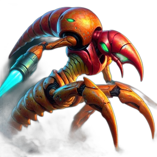 creature, robot, dragon, weapon transparent PNG cut-out