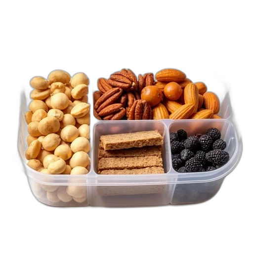 food, clear, plastic, container transparent PNG cut-out