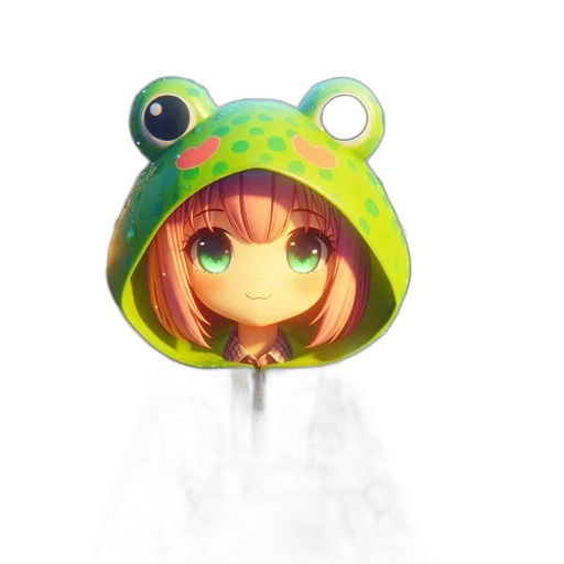 mask, creature, hat, jacket transparent PNG cut-out