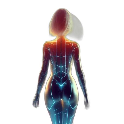 robot, dress, creature, concept art transparent PNG cut-out
