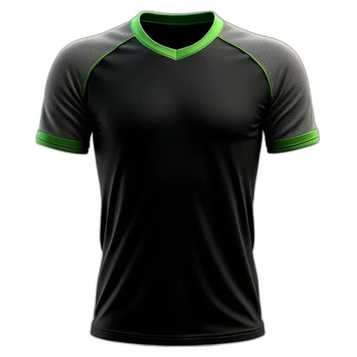 3d render, photorealistic, green, black transparent PNG cut-out