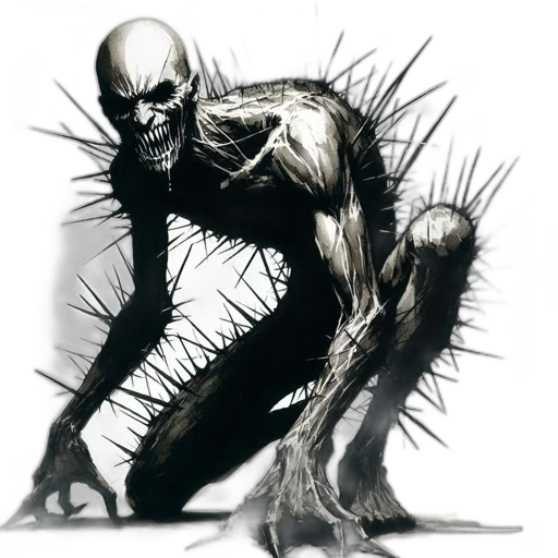 creature, animal, weapon, comic book art transparent PNG cut-out