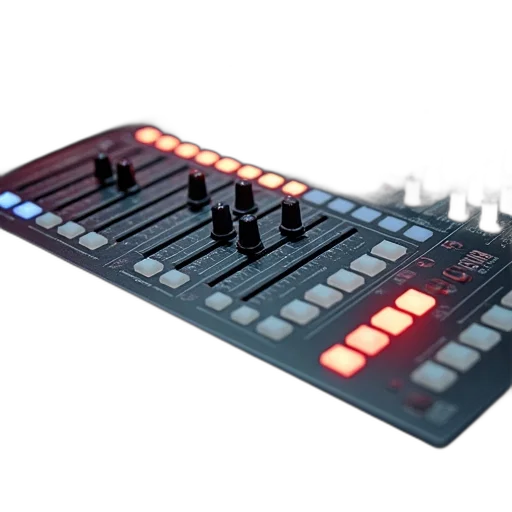 3d render, electronic, audio, kit transparent PNG cut-out