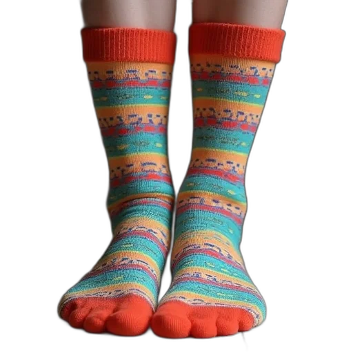 shoes, 3d render, colorful, person transparent PNG cut-out