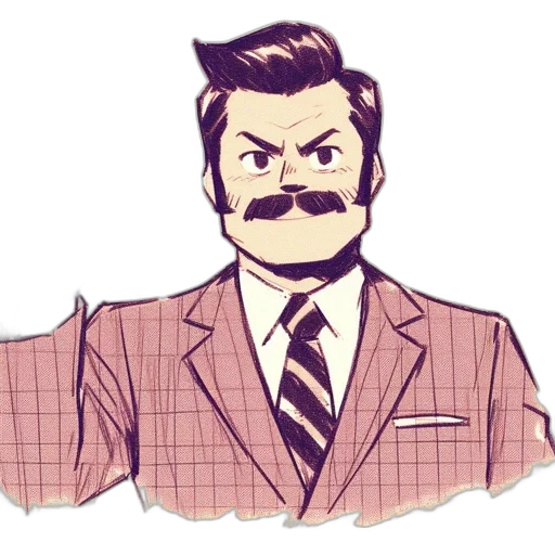 staff, face, cartoon, comic book art transparent PNG cut-out