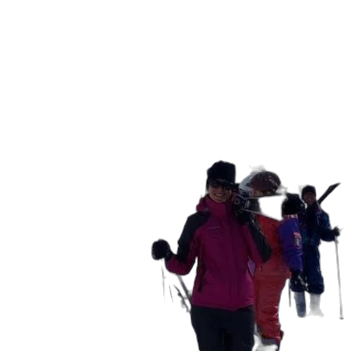 jacket, staff, hat, umbrella transparent PNG cut-out