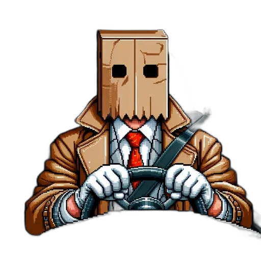 mask, robot, jacket, face transparent PNG cut-out