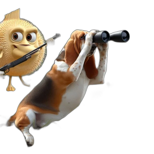 animal, staff, weapon, creature transparent PNG cut-out