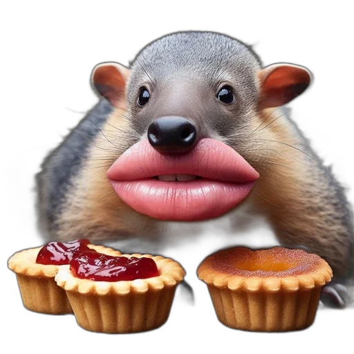 food, animal, creature, face transparent PNG cut-out