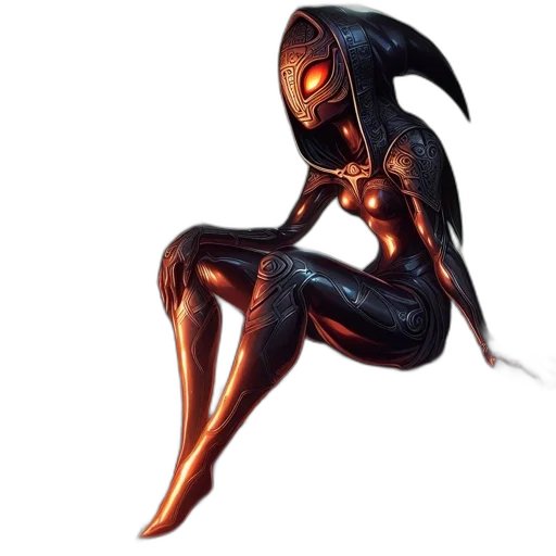 mask, creature, robot, dress transparent PNG cut-out