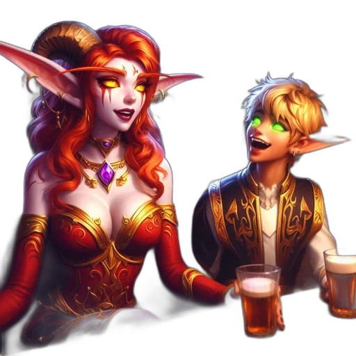 fantasy art, concept art, pixel art, 3d render transparent PNG cut-out