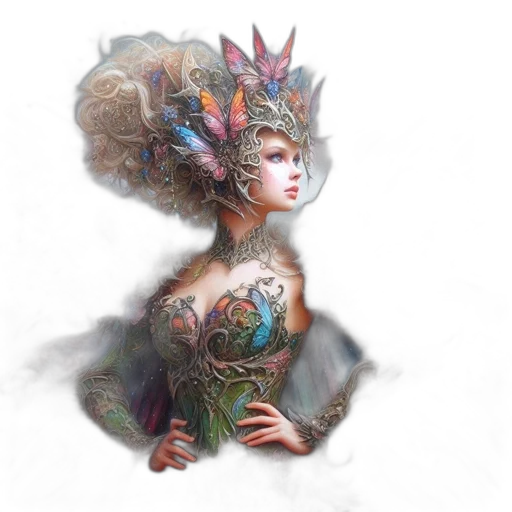 crown, dragon, dress, jewelry transparent PNG cut-out