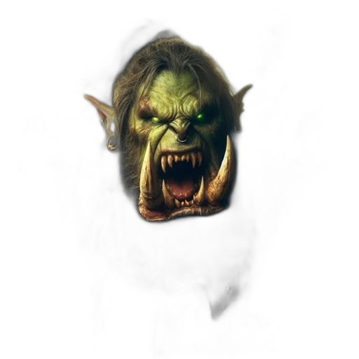 mask, face, creature, staff transparent PNG cut-out