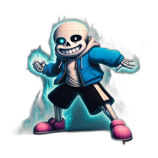 jacket, mask, staff, robot transparent PNG cut-out
