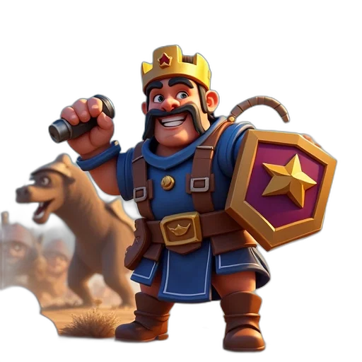 crown, staff, animal, weapon transparent PNG cut-out