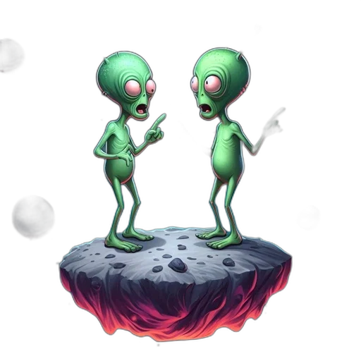 creature, robot, concept art, pixel art transparent PNG cut-out