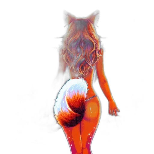 hair, creature, animal, dress transparent PNG cut-out
