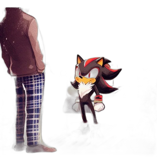 jacket, creature, animal, staff transparent PNG cut-out