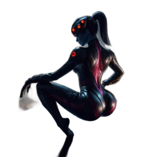 robot, creature, dress, mask transparent PNG cut-out