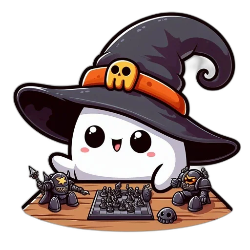 staff, hat, robot, weapon transparent PNG cut-out