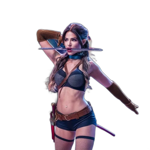 staff, sword, weapon, fantasy art transparent PNG cut-out