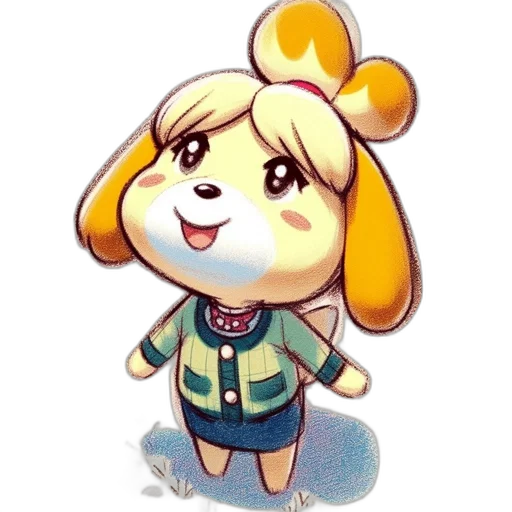 staff, animal, creature, dress transparent PNG cut-out