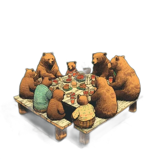 food, furniture, animal, bottle transparent PNG cut-out