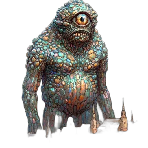 creature, robot, staff, mask transparent PNG cut-out
