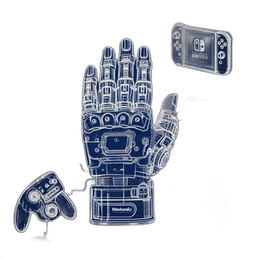 robot, jewelry, cyberpunk, concept art transparent PNG cut-out