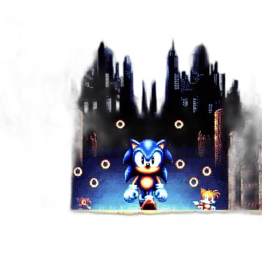 concept art, pixel art, 3d render, fantasy art transparent PNG cut-out