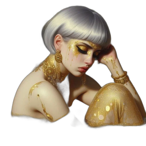 jewelry, crown, mask, hair transparent PNG cut-out